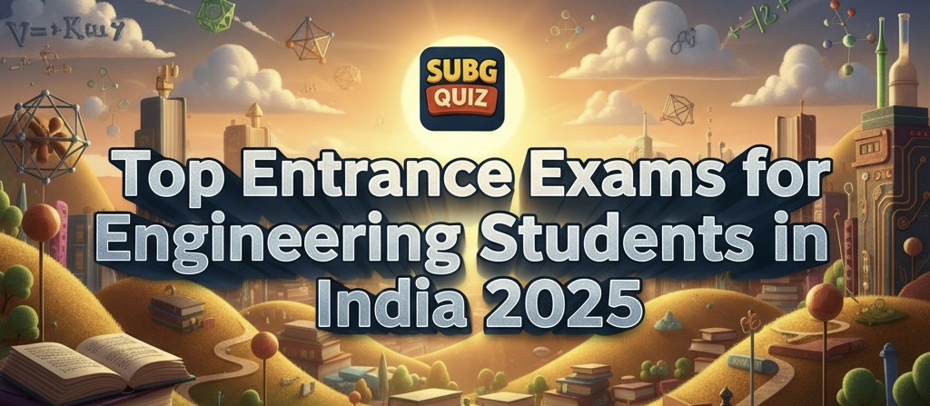 Top Entrance Exams for Engineering Students in India 2025