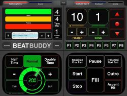 BeatBuddy Wireless MIDI Controller (iPad)