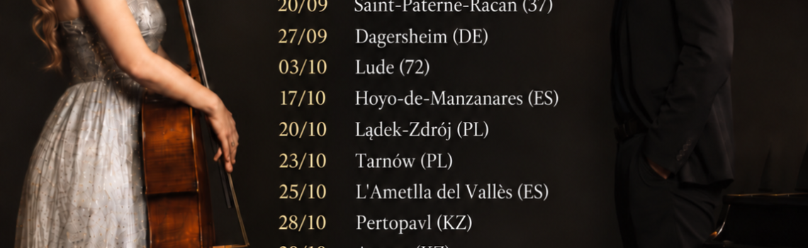 Nos concerts de cet automne