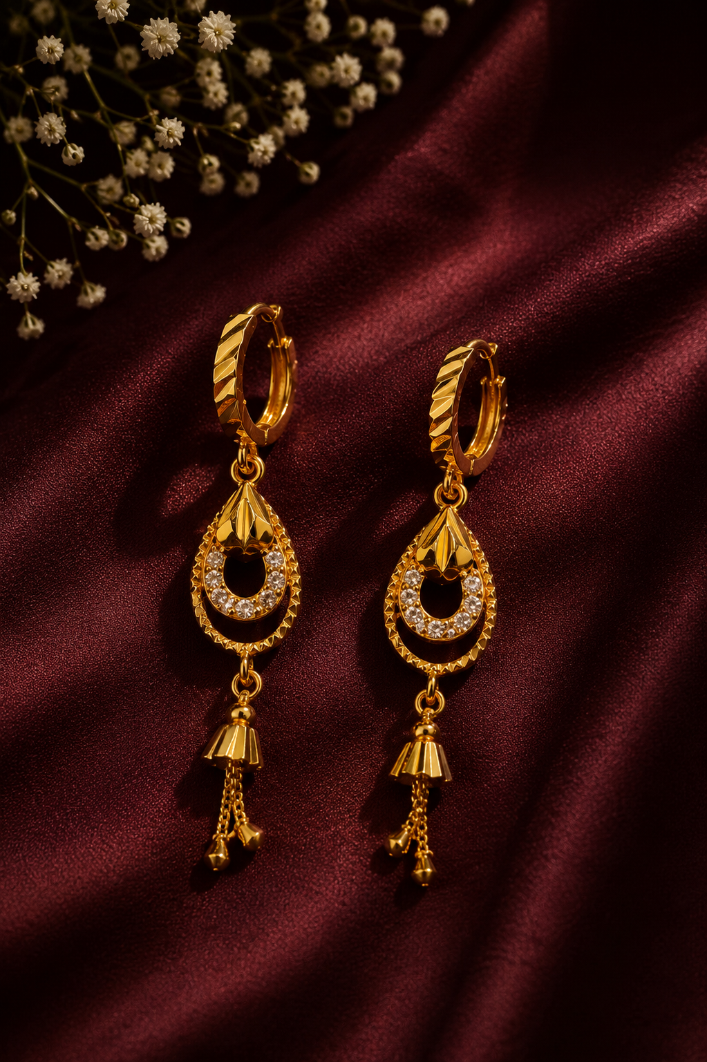 Golden Eclipse earrings