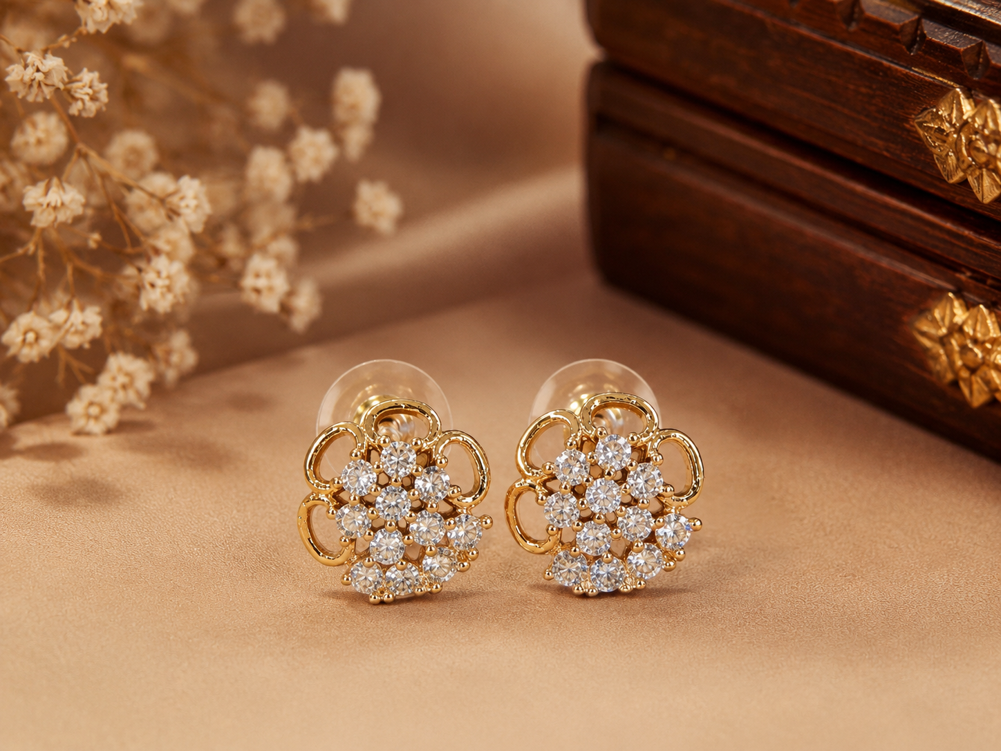 Petal Cluster Studs