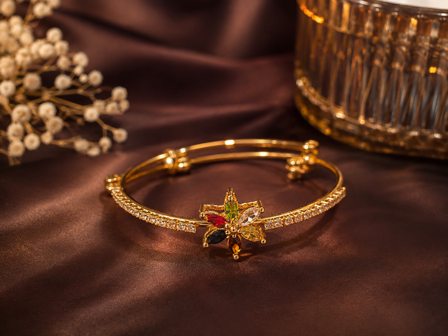 Flower Bracelet Set