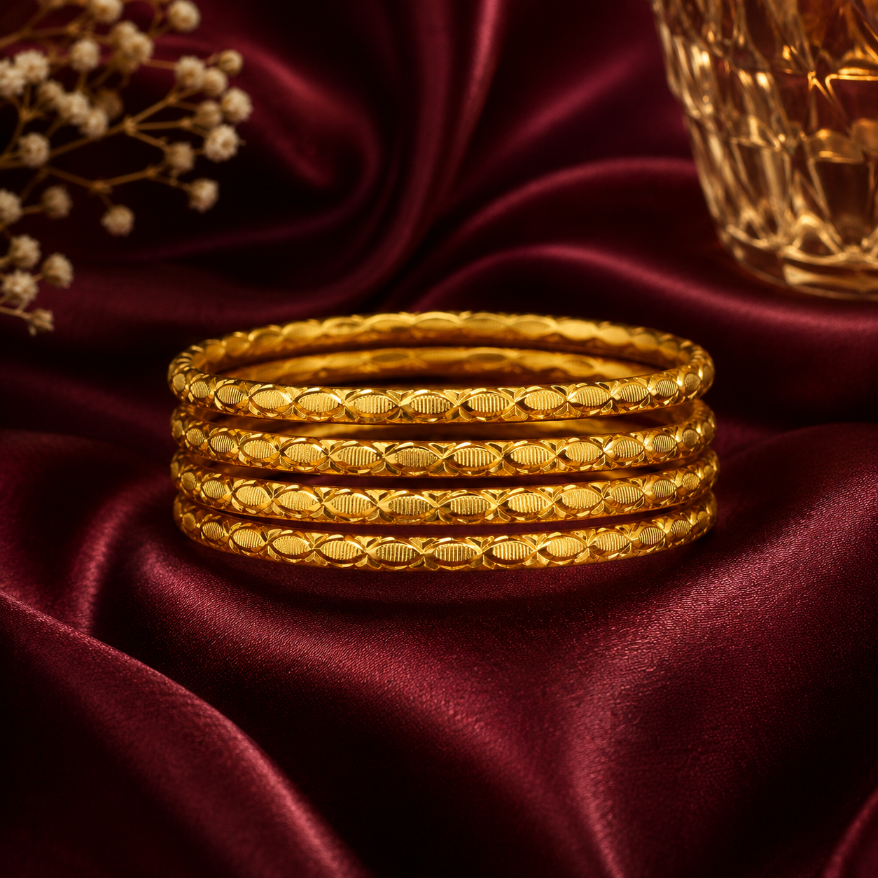 Kundan Patti Bangles