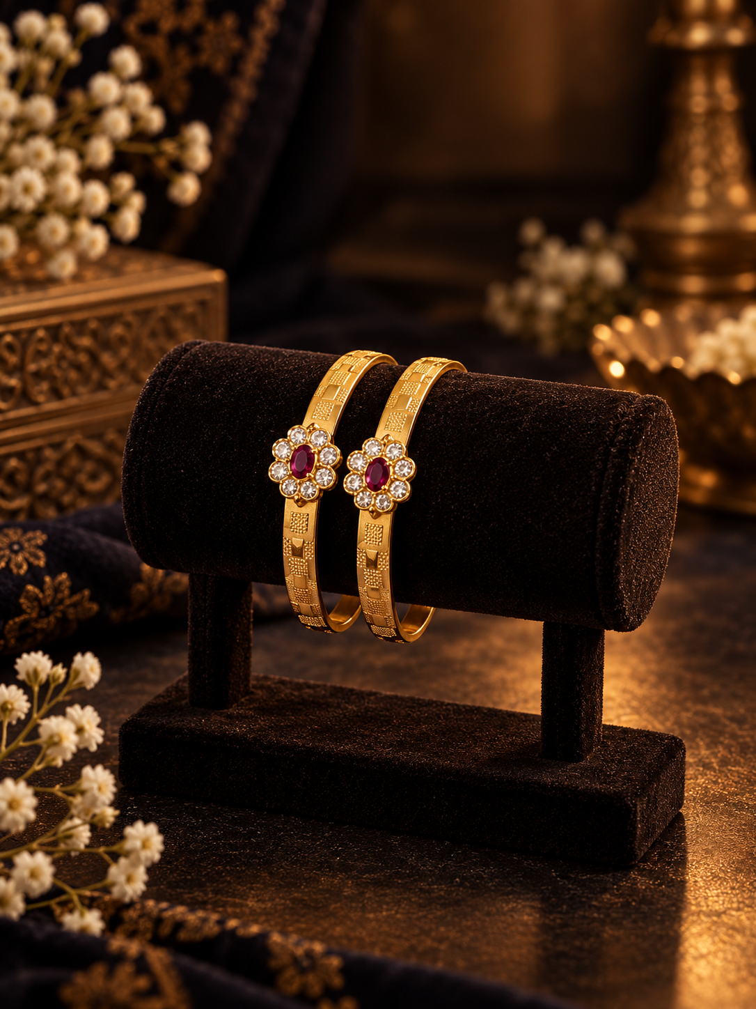 Ruby Phool Bangles