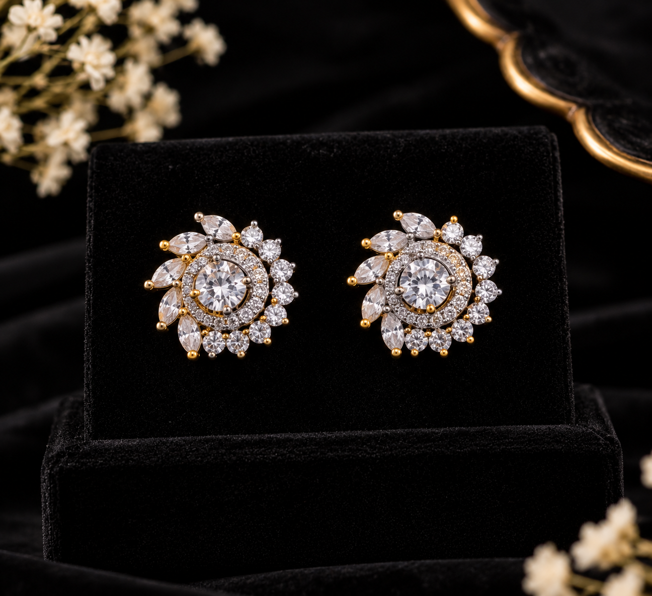 Floral Studs