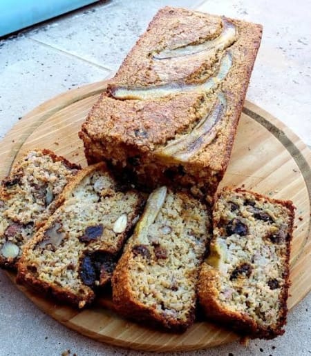 Budin de banana y avena el kg