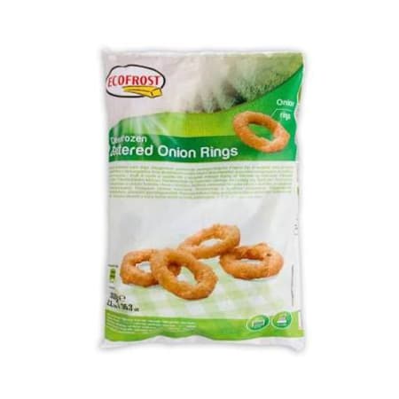 Aros de cebolla Ecofrost 1 kg