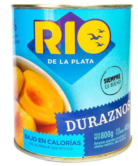 Duraznos Río 0% 800 g