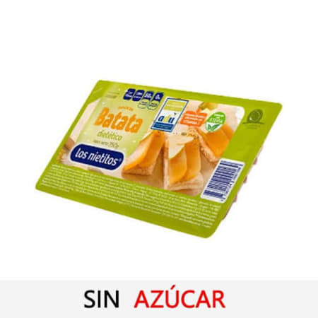 Dulce batata 0% Los Nietitos 250g