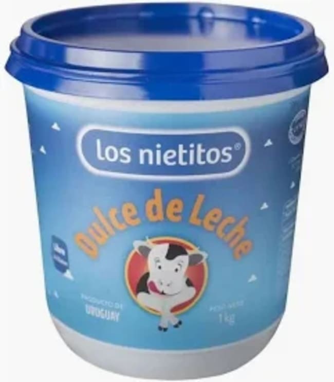 Dulce de leche Los Nietitos 1kg