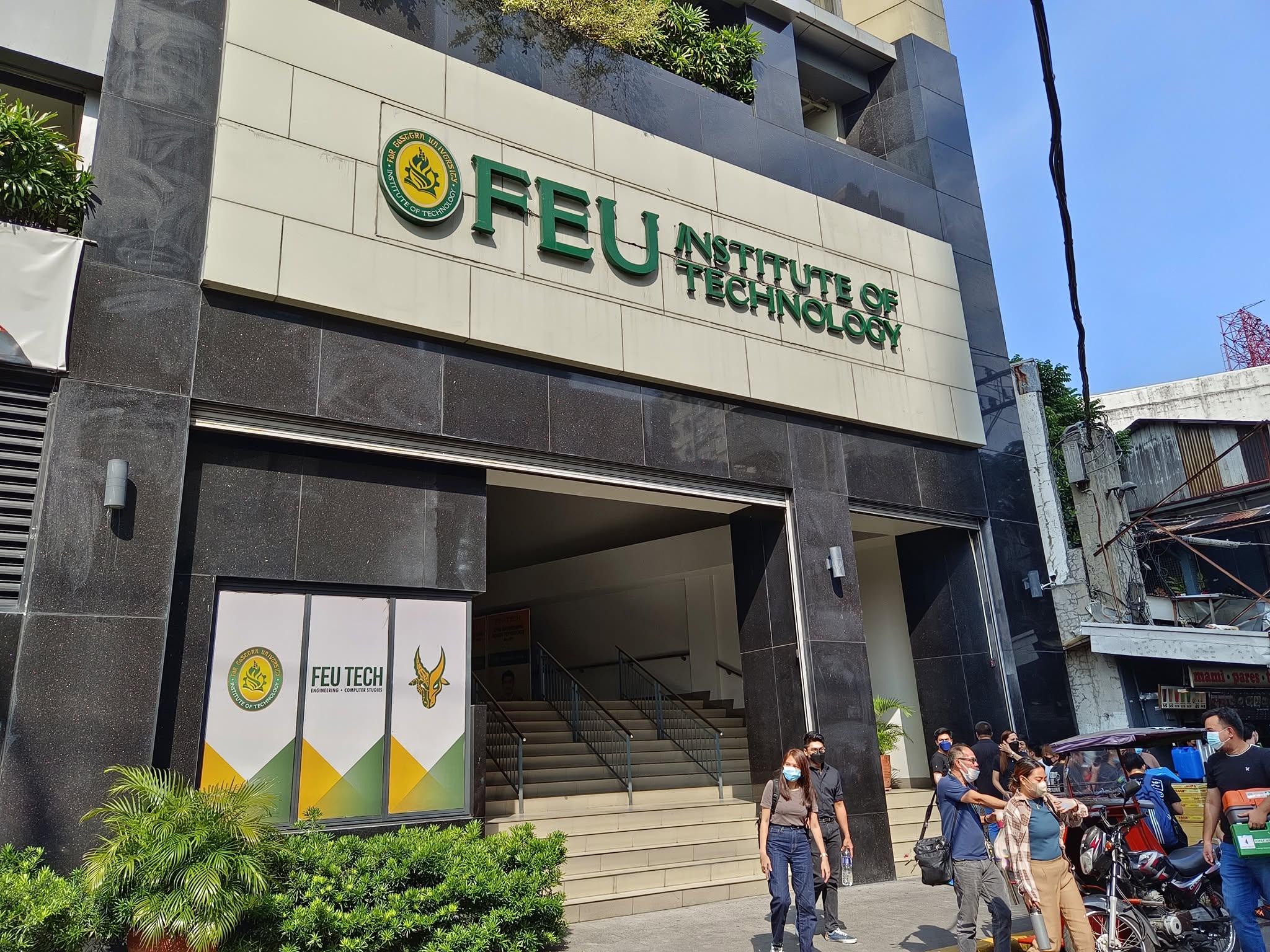 FEU Institute of Technology campus, where Raphael completed his IT degree