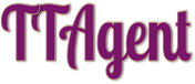 The Traveling Agent – TTAgent Logo