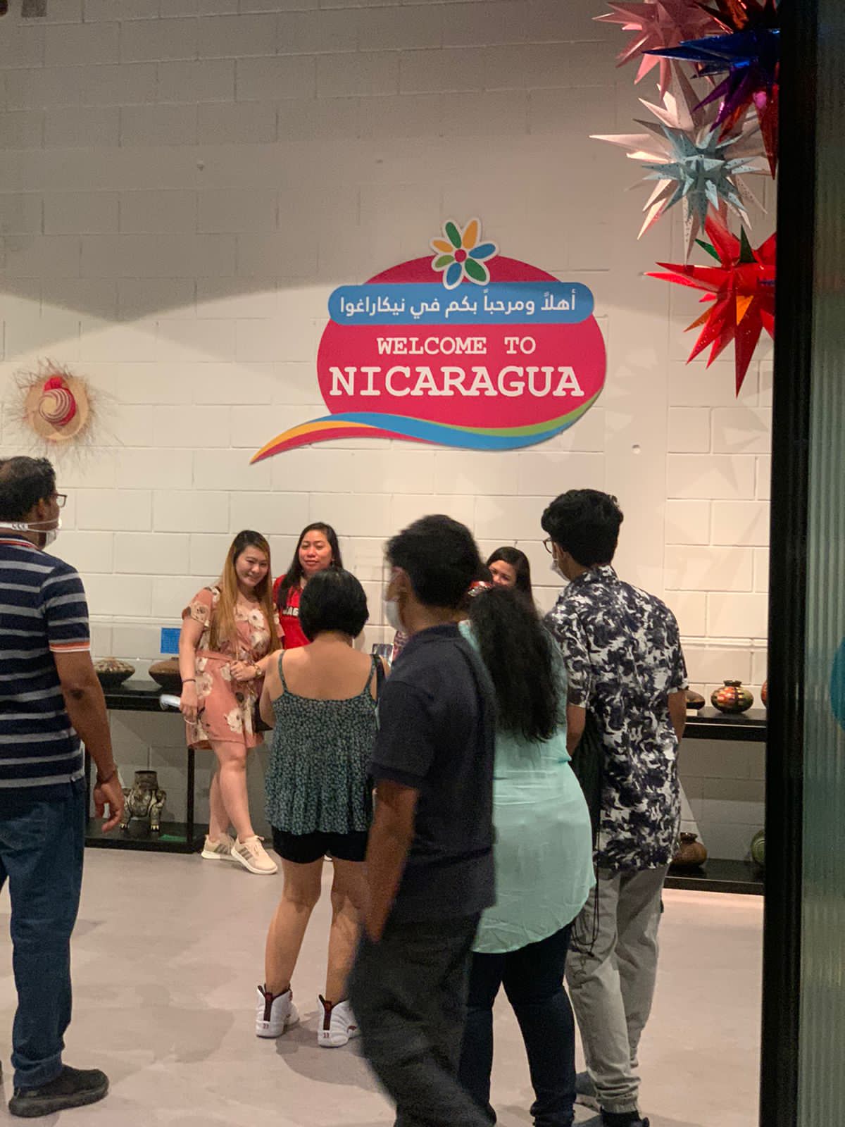 Pabellón de Nicaragua en Expo Dubai 2020 recibe cientos de visitantes