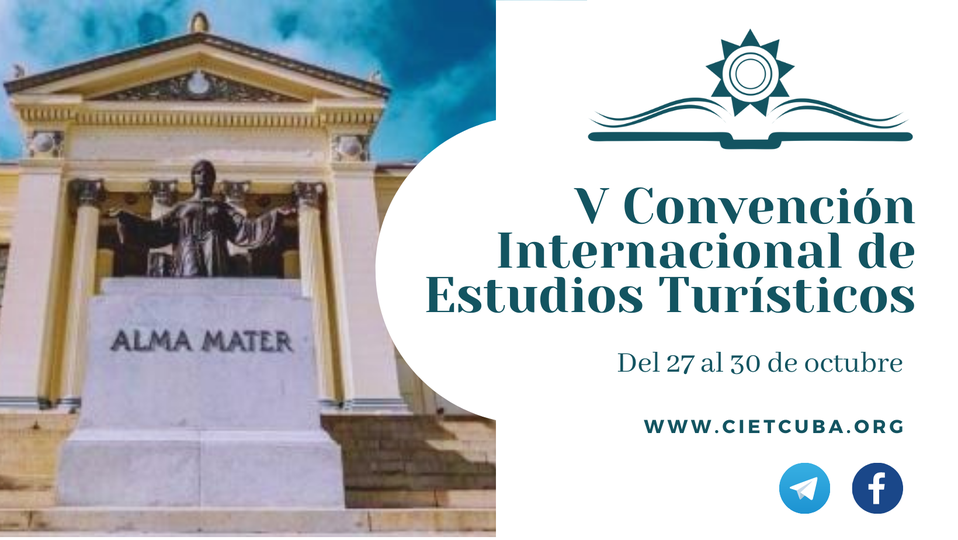 Quinta Convención Internacional de Estudios Turísticos tendrá lugar en La Habana en octubre