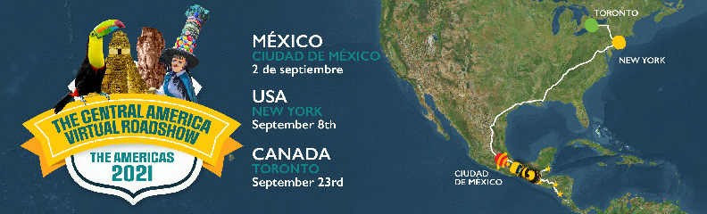 CATA inicia The Central America Virtual Roadshow, para acelerar la reactivación turística de Centroamérica