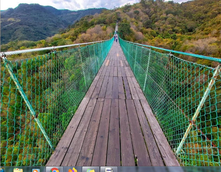 El segundo puente colgante más largo de América, en Mazamitla, México