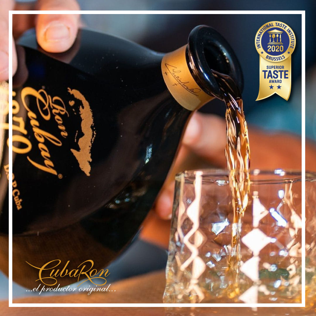 El ron Cubay extra añejo 1870 premiado por Instituto Internacional del Sabor