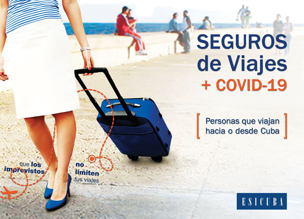 Seguros de Viajes de ESICUBA disponibles desde abril