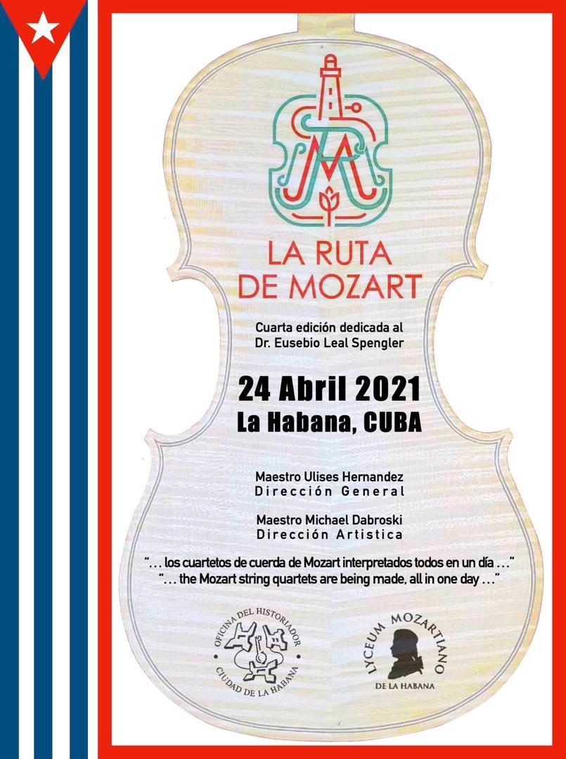 La Ruta de Mozart de La Habana será virtual por primera vez