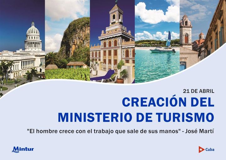 Ministerio de Turismo de Cuba celebra aniversario 27 de su fundación