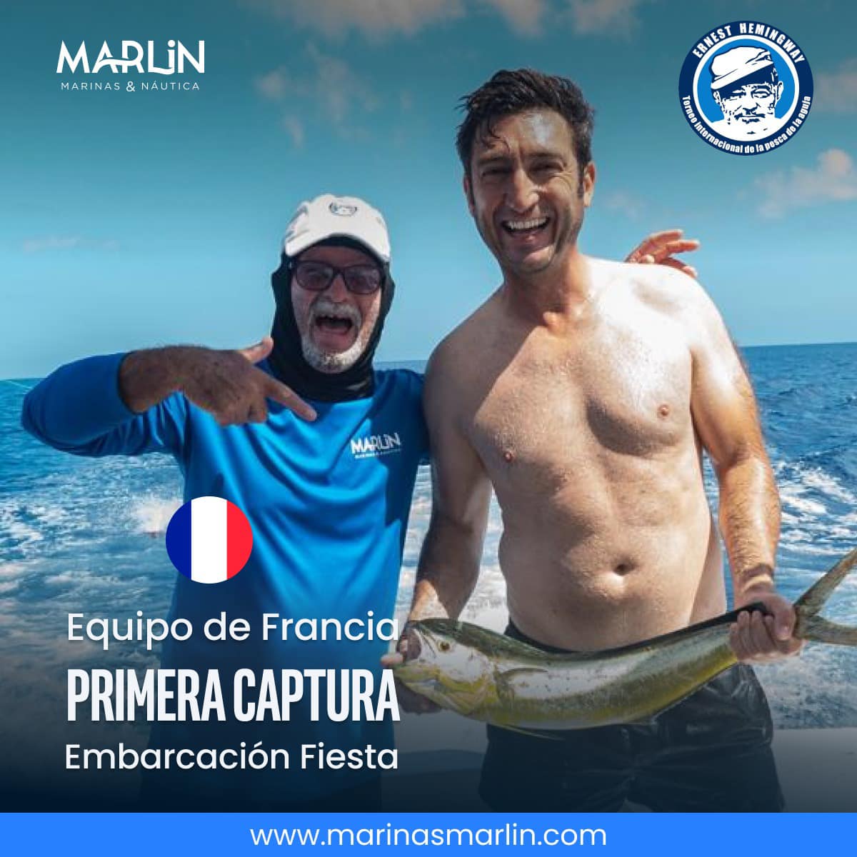 Comenzó el Torneo Internacional de Pesca de la Aguja "Ernest Hemingway"