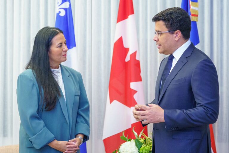 Collado se reúne con su homóloga canadiense para fortalecer relaciones del turismo