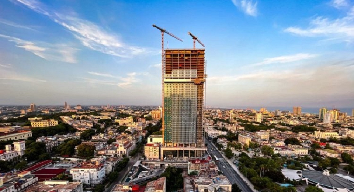 Iberostar avanza el nuevo 5 estrellas de la Torre K, La Habana