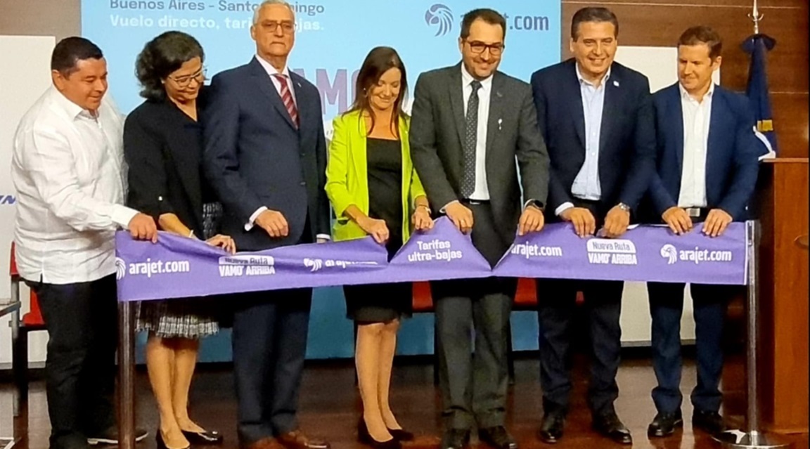 Abre la nueva ruta aérea República Dominicana - Argentina