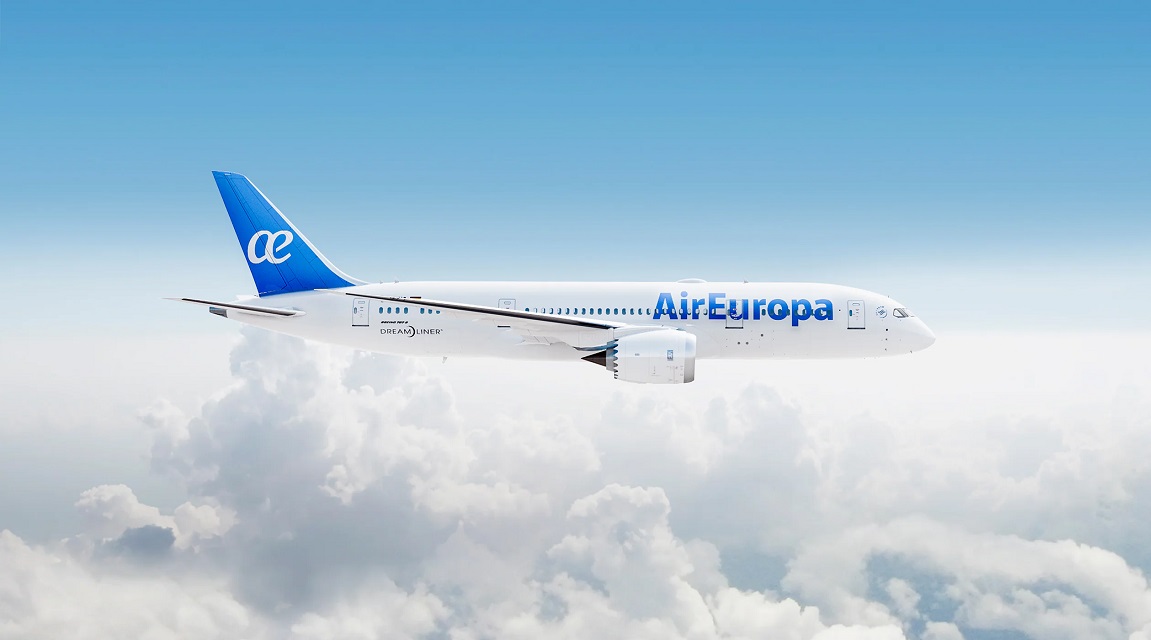 Air Europa operará dos vuelos semanales a Santiago de los Caballeros