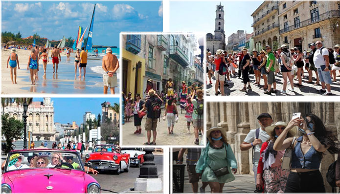 Cuba comenzó 2024 con alza turística