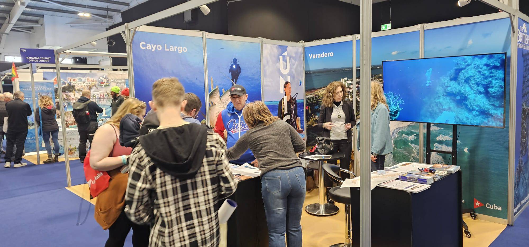 Marinas MARLIN participa en el Go Diving Show de Reino Unido