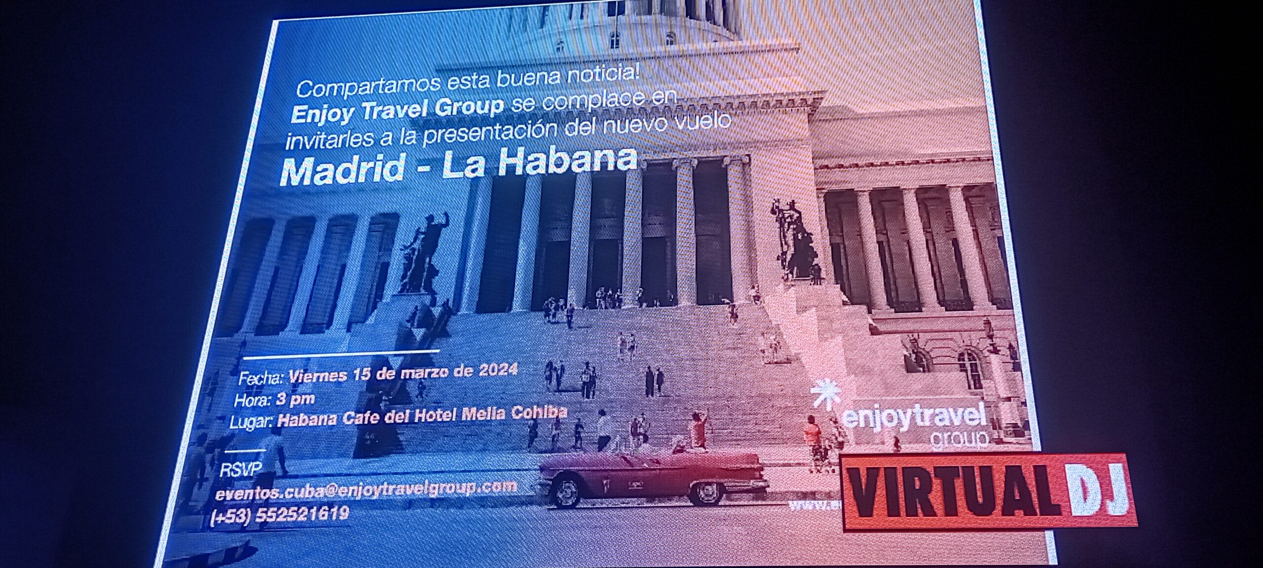 Enjoy Travel Group inicia nuevo vuelo Madrid-Habana-Madrid en junio