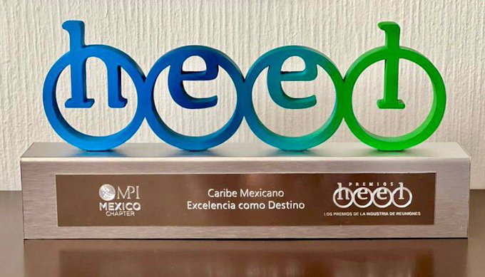 Caribe mexicano reconocido como destino MICE de excelencia en premios HEEL