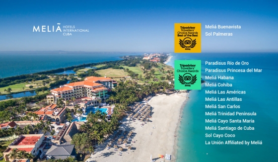 Dos hoteles Meliá Cuba entre los mejores Todo Incluido del Caribe