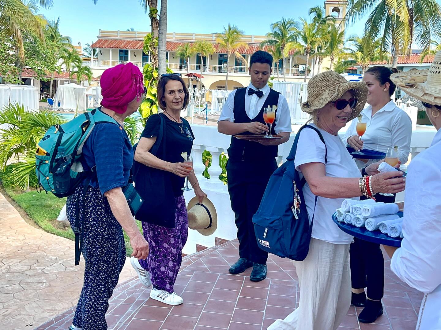 Grupo FAM de Italia vive intensas jornadas en el Hotel Memories Trinidad del Mar