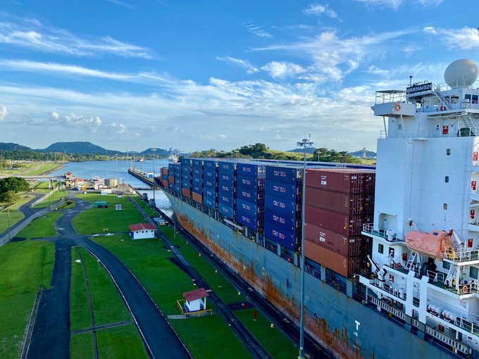 Flota mercante de Panamá cuenta con el mayor portacontenedores del mundo