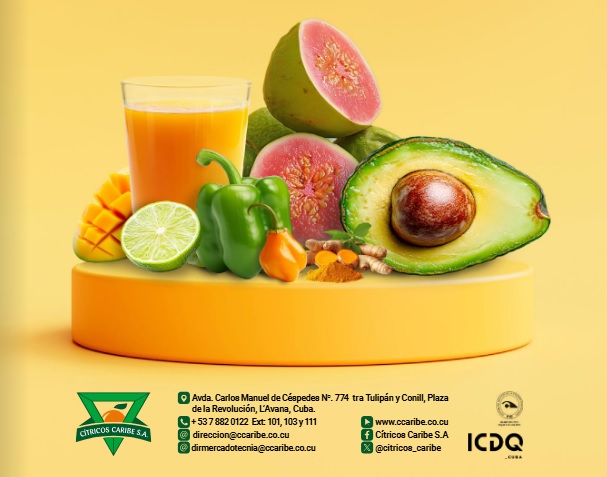 Cítricos Caribe S.A.: celebrando décadas de sabor y compromiso con Cuba y el Caribe