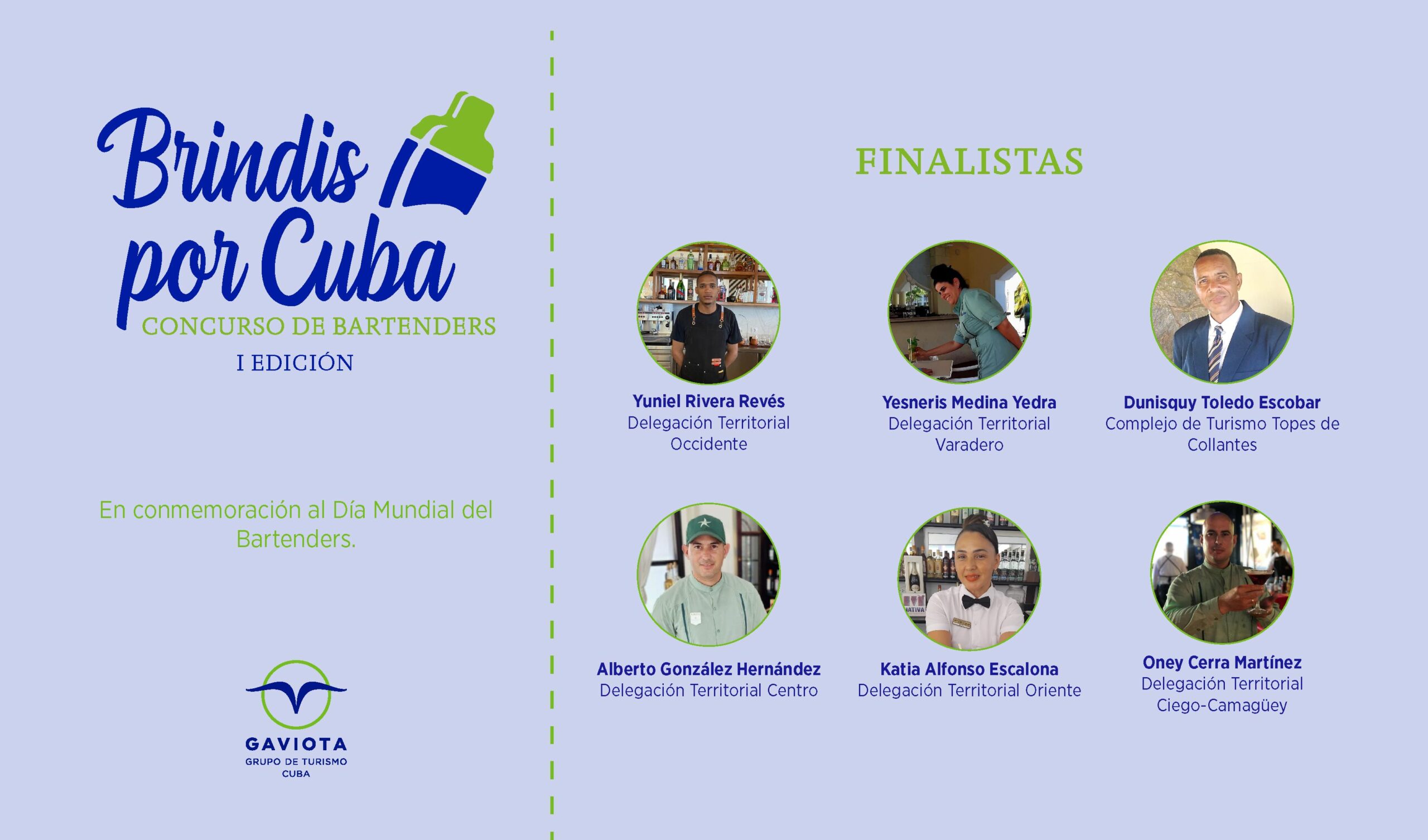 Gaviota celebra con éxito la I Edición del Concurso Nacional de Bartenders