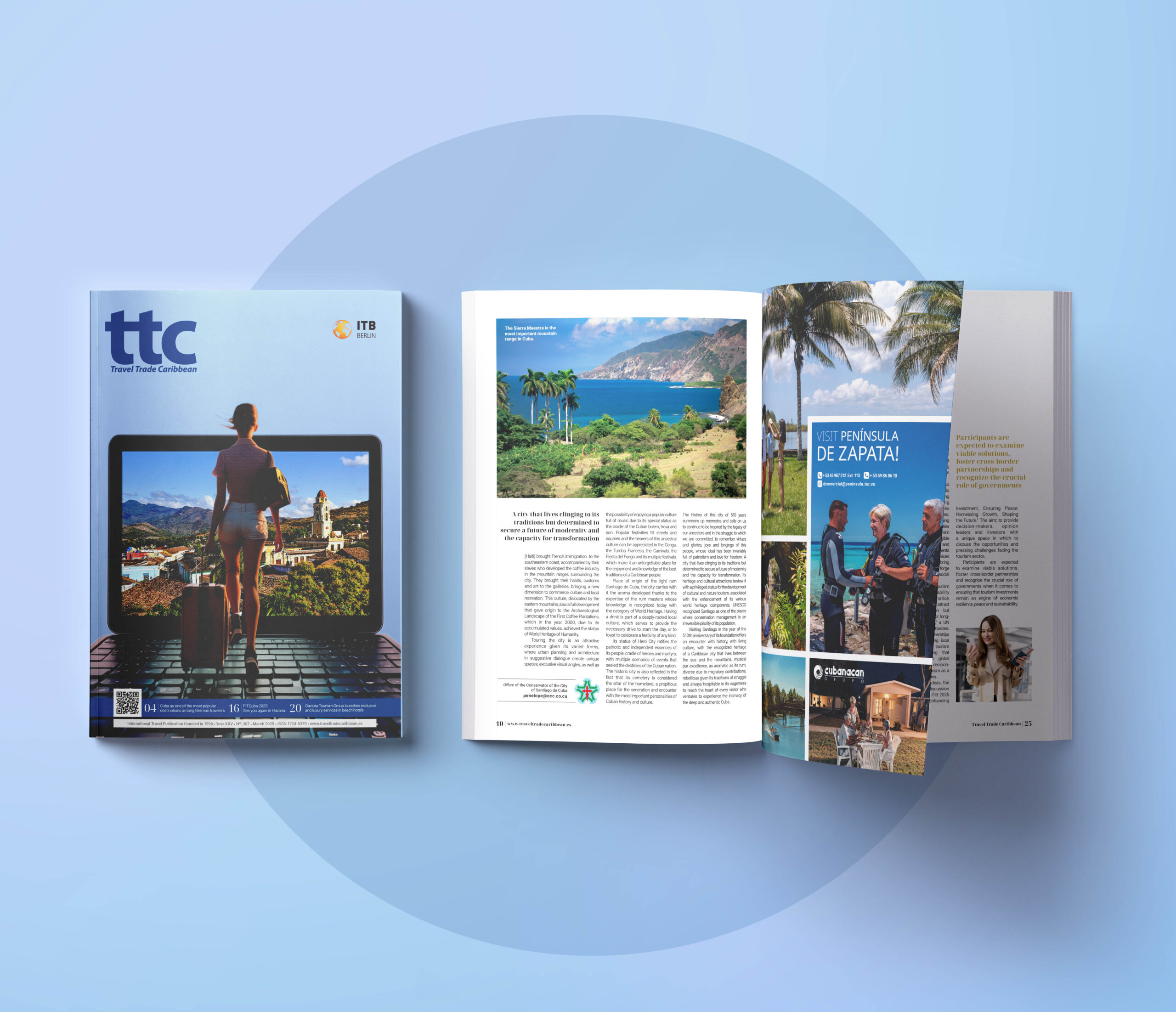 ¡LLega en inglés la edición 307 de TTC dedicada a la ITB Berlín 2025!