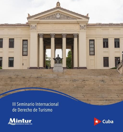 III Seminario Internacional de Derecho del Turismo será en Cuba en diciembre