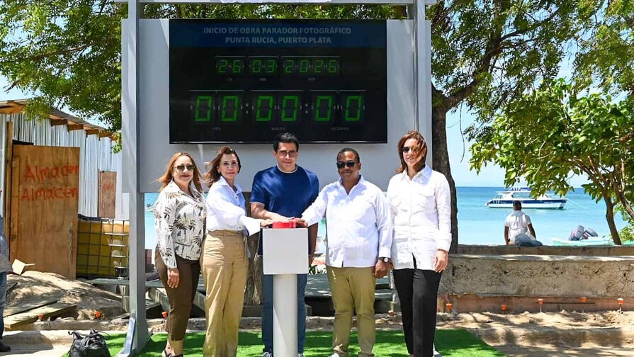 Tourism begins construction of photo stop in Punta Rucia