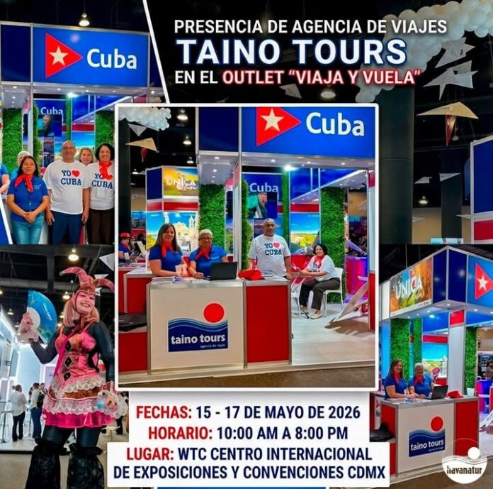 Taino Tours impulsa el destino Cuba en el Outlet Viaja y Vuela de Ciudad de México