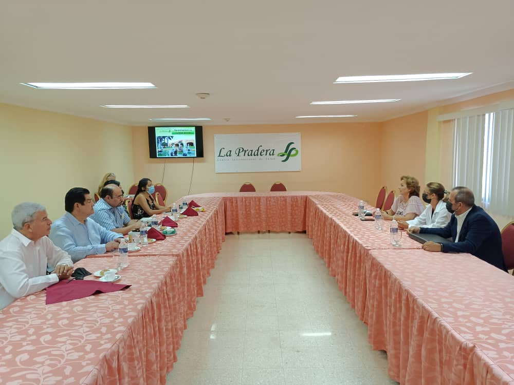 Empresarios mexicanos realizan visita de trabajo al Centro Internacional de Salud La Pradera