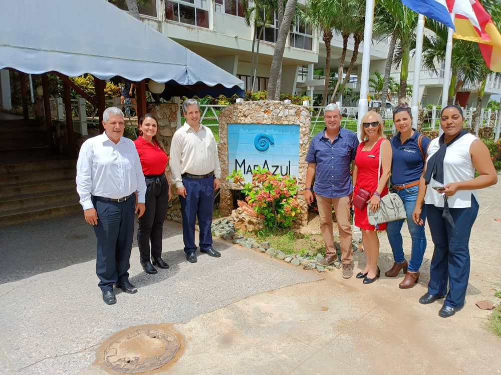 Viajes Bojorquez y Agencia Receptiva Viajes Cubancan realizaron visita de prospección al Hotel Mar Azul