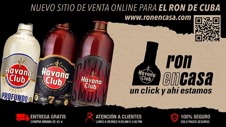 Nueva tienda online para la compra de Havana Club
