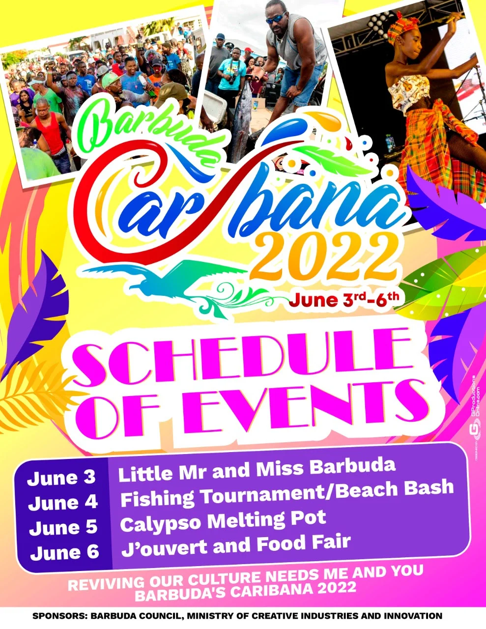 Barbuda’s Caribana Festival takes place June 3– June 6