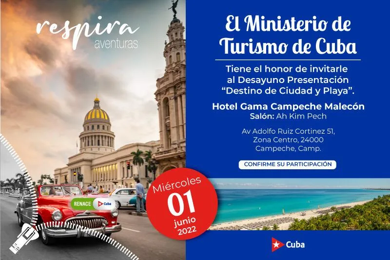 Caravana turística de Cuba recorre ciudades mexicanas