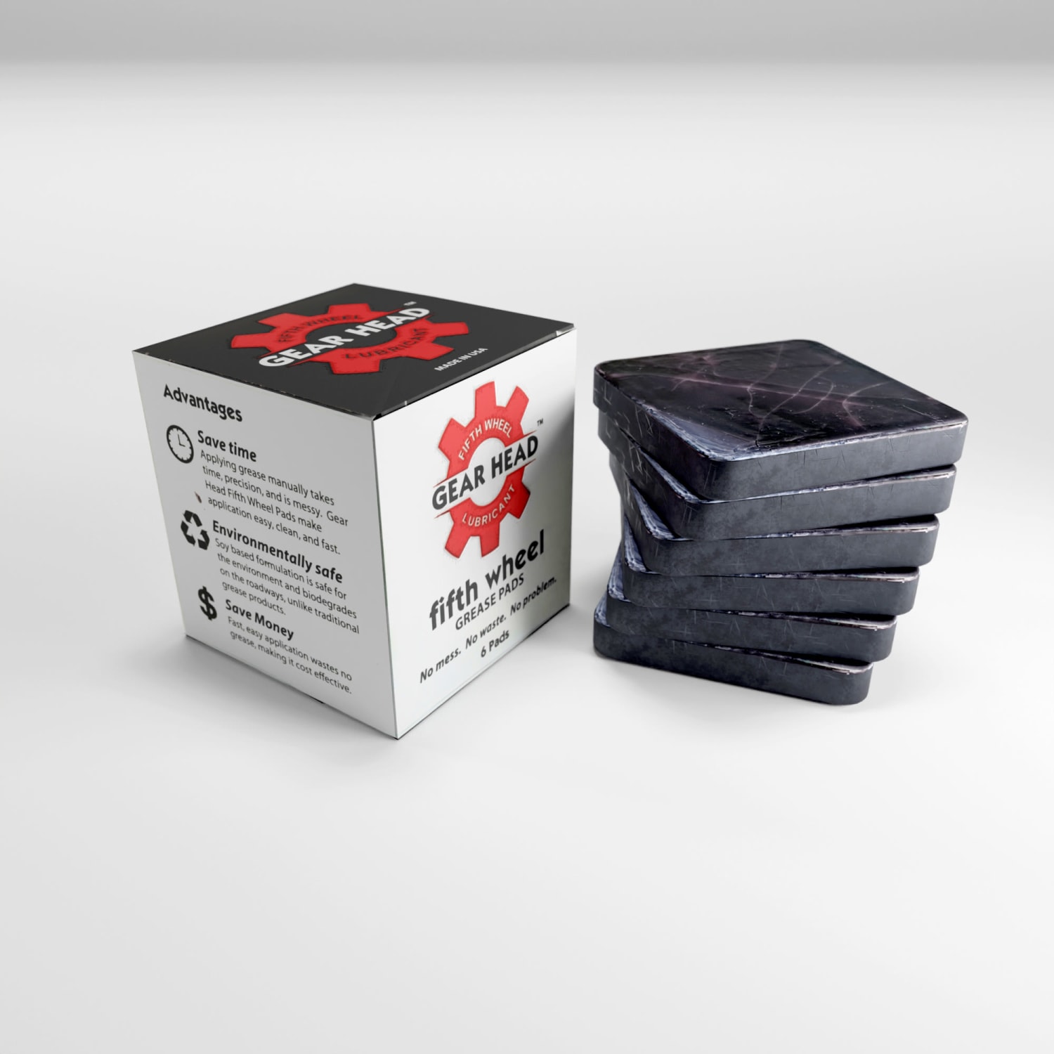 Gear Head Fifth Wheel lubricant (6 pads)