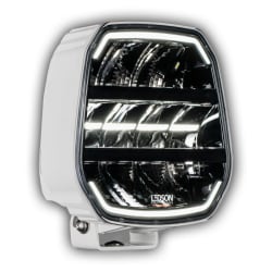Fjernlys 9" LED Epix9+ hvitt hus - wide
