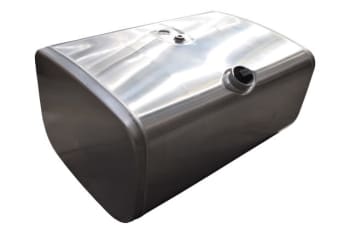 Dieseltank alu 300L 510x1040x700mm